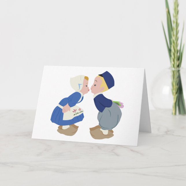 Carte Kissing Dutch (Devant)