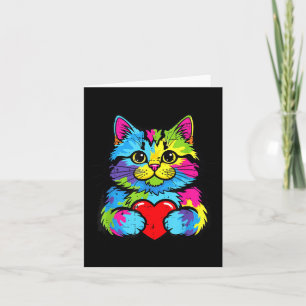 Carte Kit Chaton Saint-Valentin Femmes Filles Ki