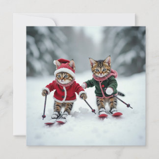 Carte kitty catmas skiant