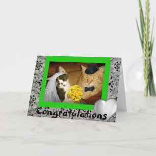 Carte Kitty Mariage