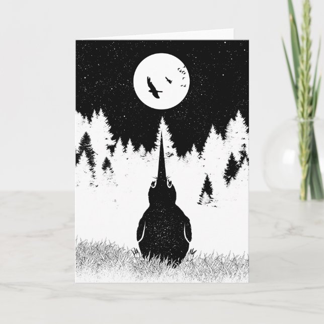 Carte Kiwi Flightless (Devant)