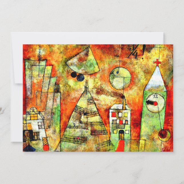 Carte Klee - Heure fatale à minuit moins le quart (Devant)