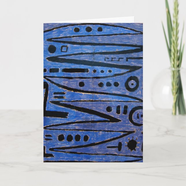 Carte Klee - Les traits héroïques du cou (Devant)