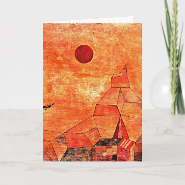 Carte Klee - Marchen, oeuvres d'art colorées (Devant)