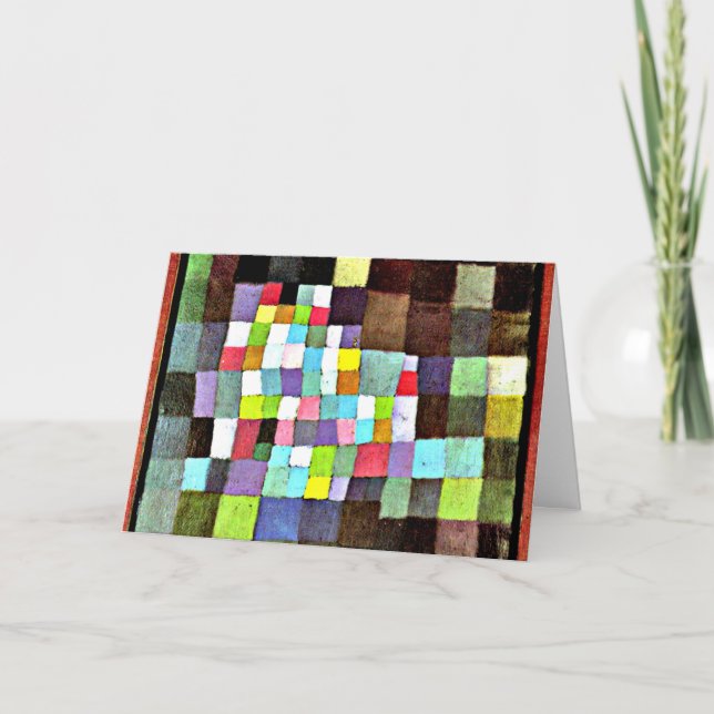 Carte Klee - Résumé avec référence... (Devant)