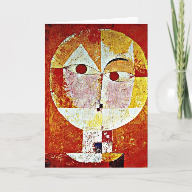 Carte Klee - Senecio (Devant)