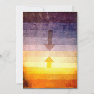 Carte Klee - Séparation dans la soirée 1922