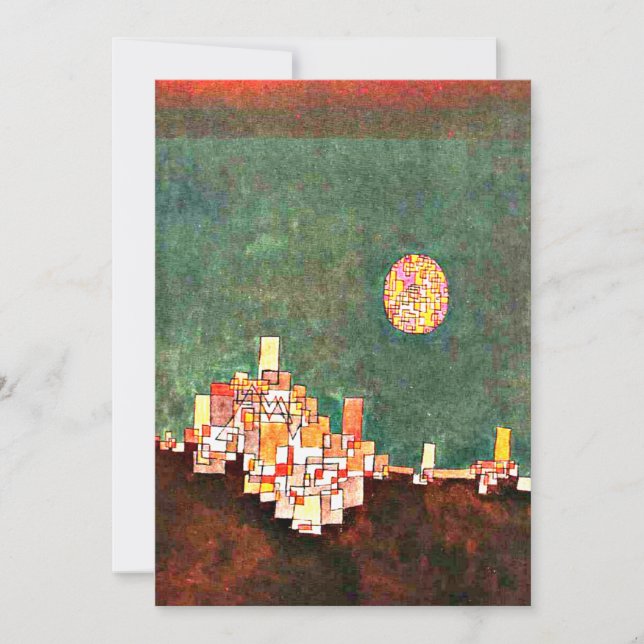 Carte Klee - Site choisi, (Devant)