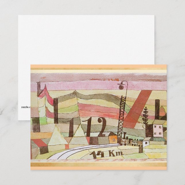 Carte Klee - Station L, 112 (Devant / Derrière)