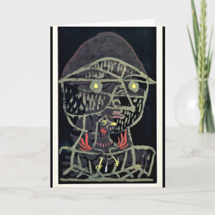 Carte Klee - Vogelfanger, art abstrait