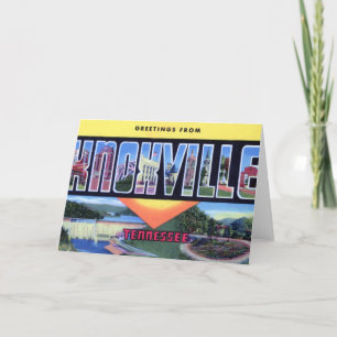 Carte Knoxville Tennessee
