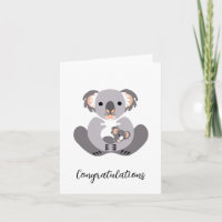 KOALA adorable — Félicitations pour bébé