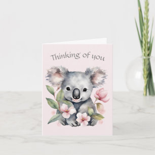 Carte Koala Bear vous pense