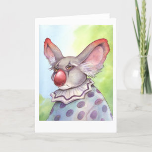 Carte Koala Clown