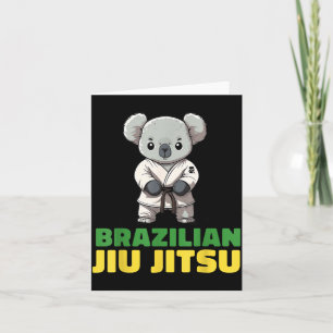 Carte Koala de Jiu-Jitsu brésilien de grappling