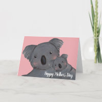 koala de la fête des mères 