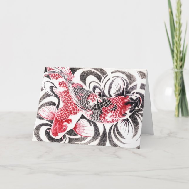 Carte koi02greetingcard5.5par4 (Devant)