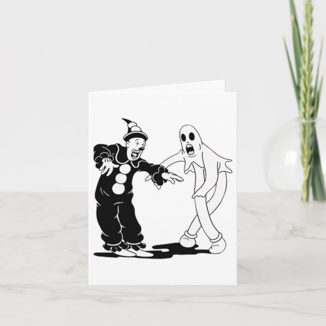 Carte Koko le clown et la danse des fantômes  (Devant)