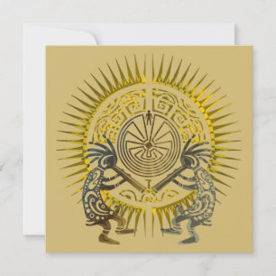 Carte Kokopelli Duo - Homme Dans Le Maze - Soleil 1