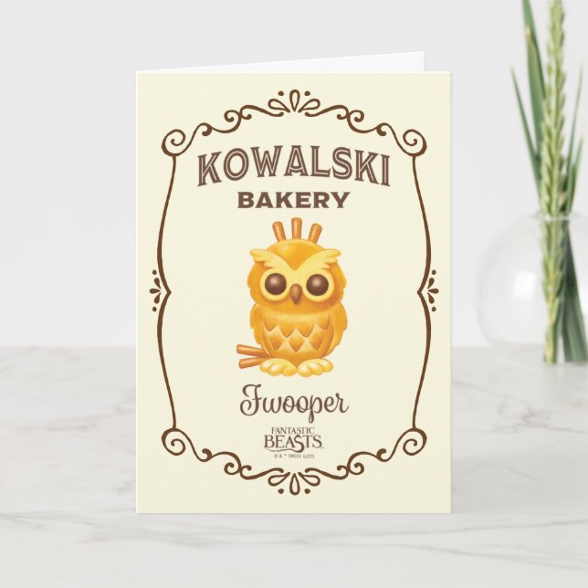 Carte Kowalski Bakery Fwooper (Devant)