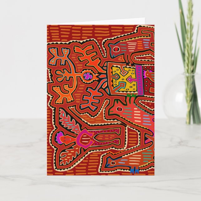 Carte Kuna Shaman Peyote Ritual - SCOTUS coupe mes droit (Devant)