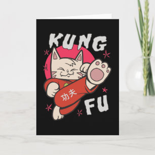 Carte Kung Fu Cat