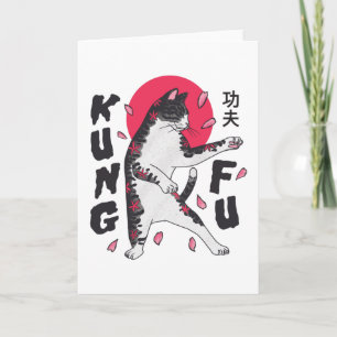Carte Kung Fu Cat