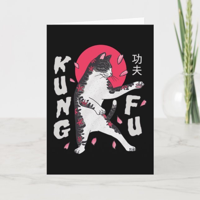 Carte Kung Fu Cat (Devant)