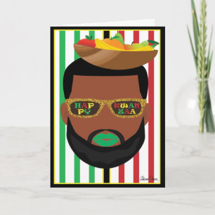 Carte Kwanzaa Beard LGBTQ Holiday