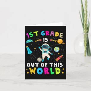 Carte La 1ère Classe Est Hors De Ce Monde L'Astronaute R