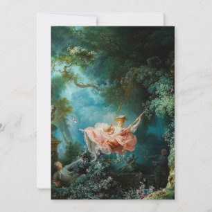 Carte La Balançoire Fragonard
