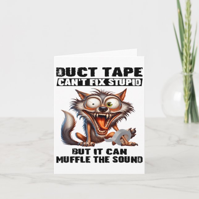 Carte La bande de Duct ne peut pas réparer Stud, mais el (Devant)