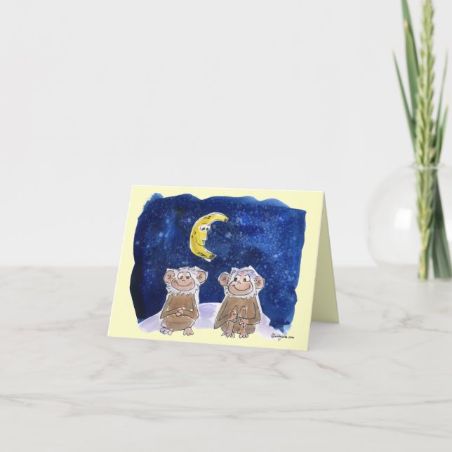 Carte La bande dessinée heureuse de Bananaversary (Devant)
