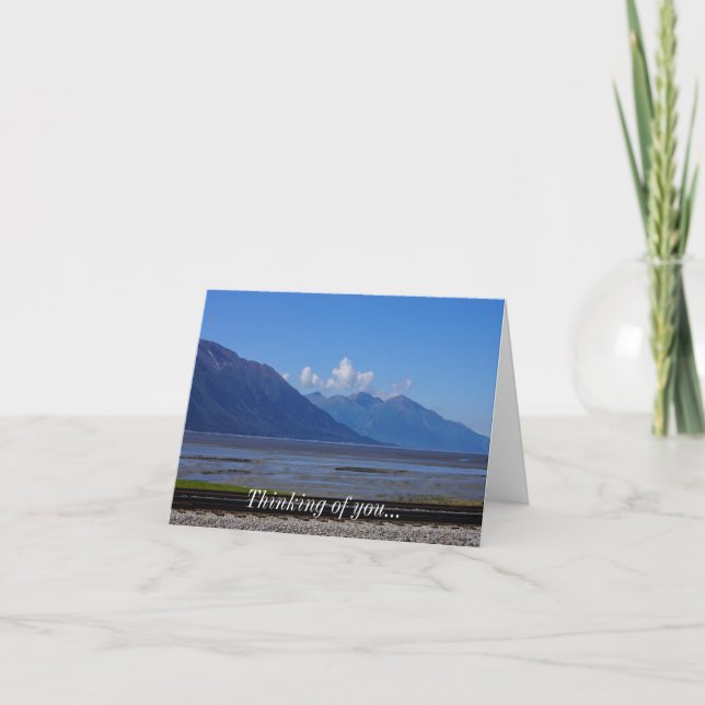Carte La Beauté De L'Alaska Vous Pense (Devant)