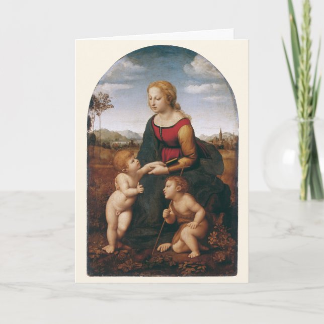Carte La Belle Jardinière de Raphaël (Devant)