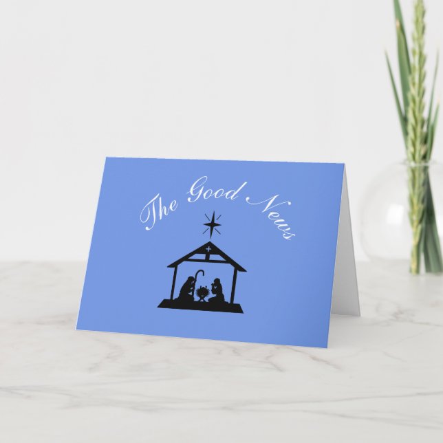 Carte La Bonne Nouvelle n'est pas de fausses nouvelles C (Devant)