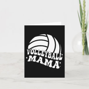 Carte La bouche forte de quelqu'un Volleyll Maman Mère M