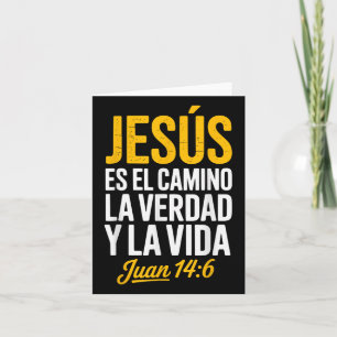Carte La Camisa De Jesus En Espanol Chrétien Espagnol