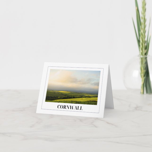 Carte La campagne cornique (Devant)