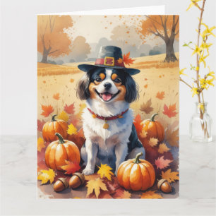 Carte La Chaîne Japonaise À L'Automne Laisse L'Art Thank