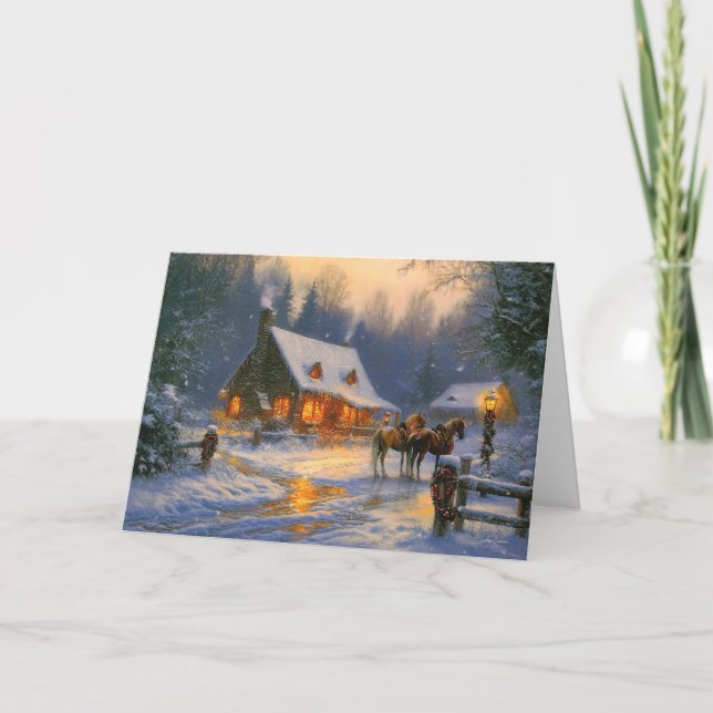 Carte La chaleur et la grâce de l'hiver (Devant)