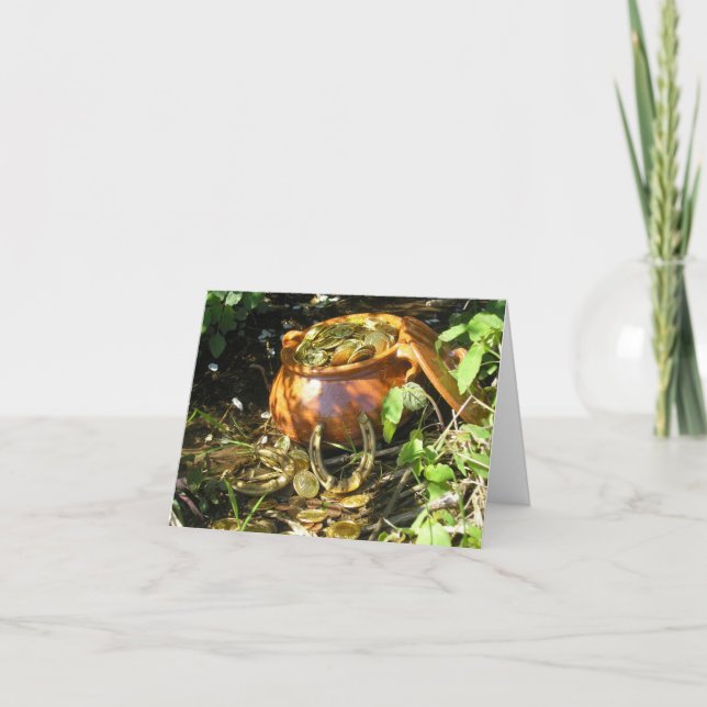 Carte La chance des Irlandais ! (Devant)