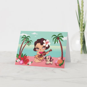 Carte La chanson insulaire de Hula Lulu
