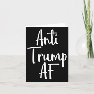 Carte La Chemise Af Anti-Trump Résiste À 45 Manifestatio