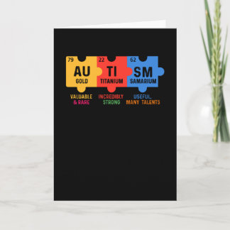 Carte La chimie de l'autisme