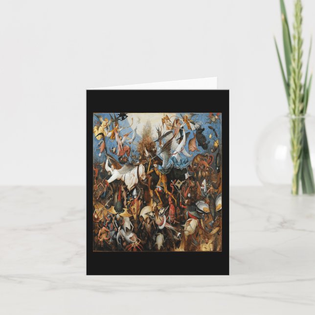 Carte La chute des anges rebelles (Devant)