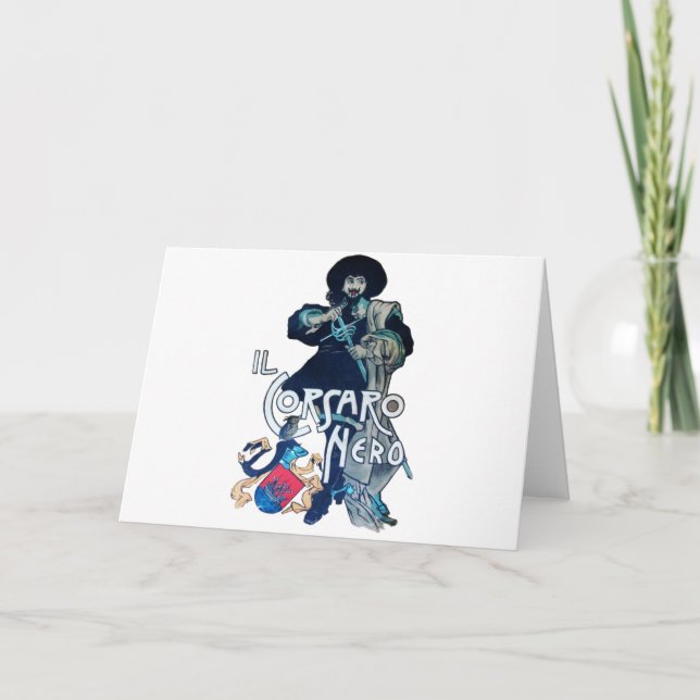 CARTE LA CORSAIRE NOIRE (Devant)