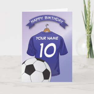 Cartes Du Football D Anniversaire Zazzle Fr
