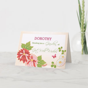 Carte La coutume, personnalisent le nom obtiennent des