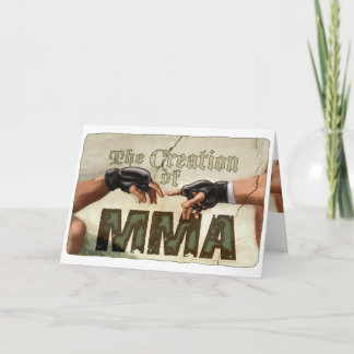 Carte La création du MIXED MARTIAL ART